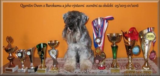 Malý knírač pepř a sůl QUENTIN Owen z Barokamu