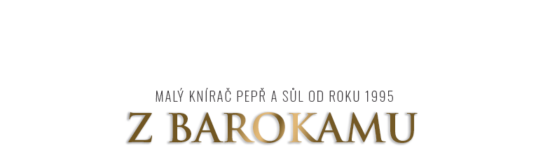 Knírač malý pepř a sůl chovatelská stanice z Barokamu